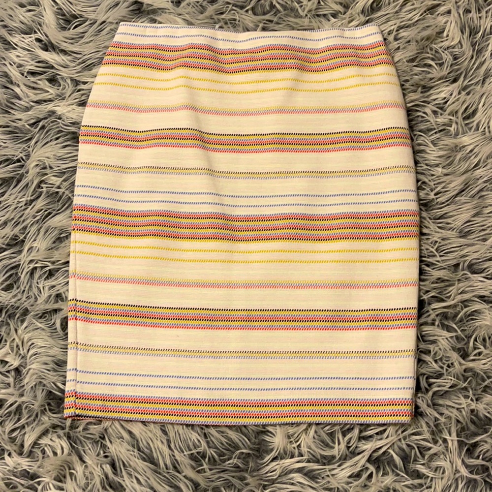 Express multicolored pencil skirt.